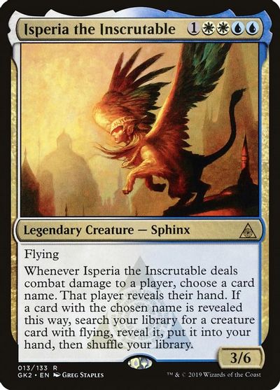 Isperia the Inscrutable card art