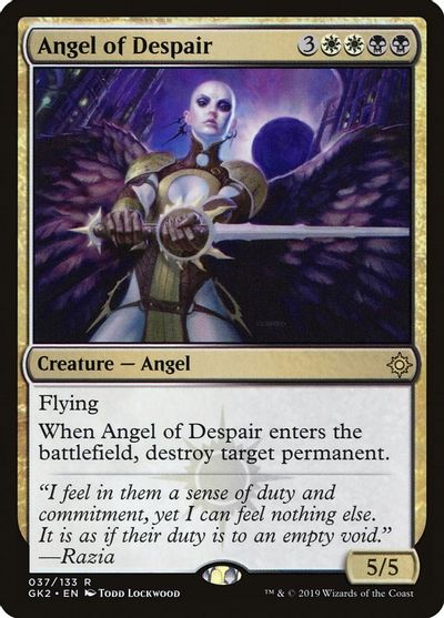 Angel of Despair card art