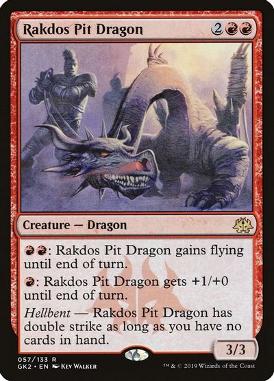 Rakdos Pit Dragon card art