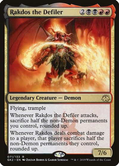 Rakdos the Defiler card art