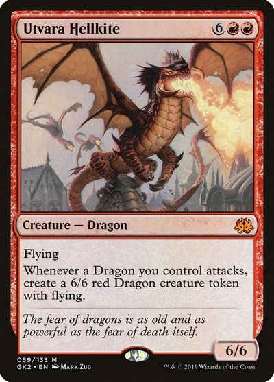 Utvara Hellkite card art