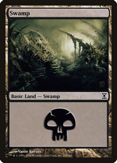 Swamp (291) card art