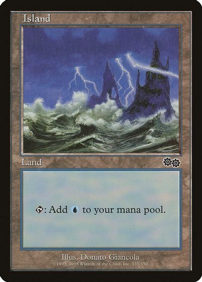 Island (335) card art