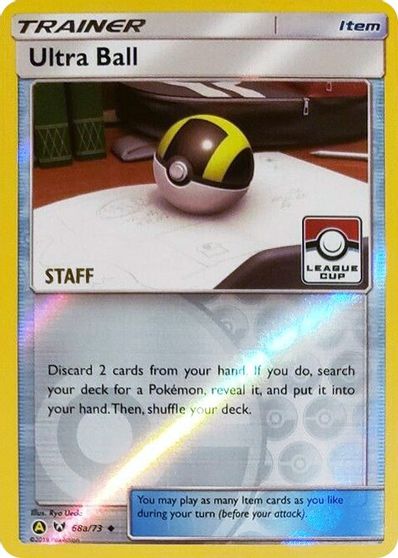 Ultra Ball - 68a/73 (League Cup) [Staff] card art