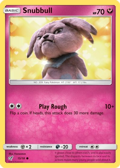 Snubbull (Holo Common) card art