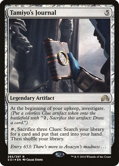 Tamiyo's Journal (Entry 653) card art