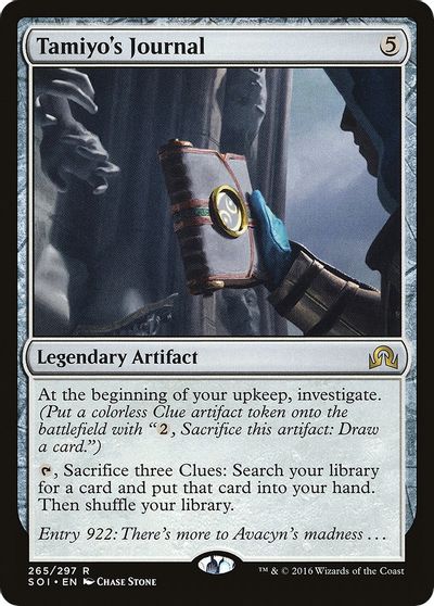 Tamiyo's Journal (Entry 922) card art