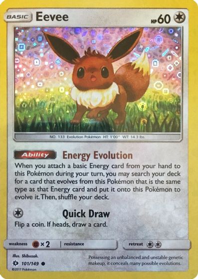 Eevee - 101/149 (General Mills Promo) card art