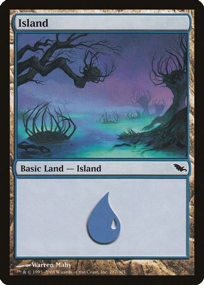 Island (287) card art