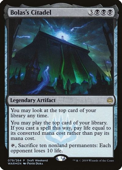 Bolas's Citadel (Draft Weekend) card art