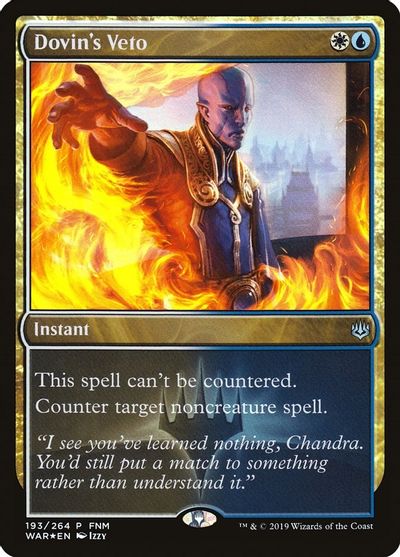 Dovin's Veto card art