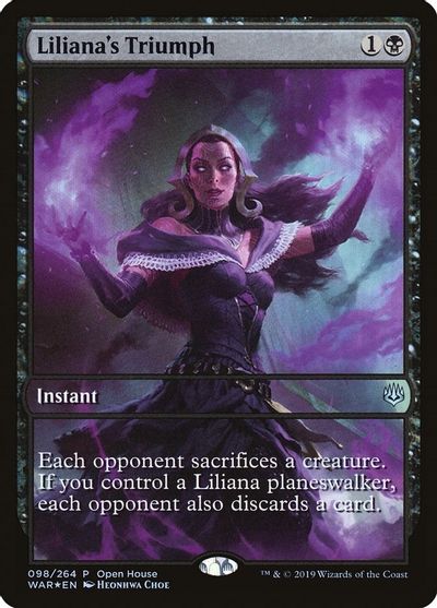 Liliana's Triumph card art