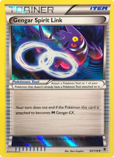 Gengar Spirit Link - 95/119 (Alternate Holo) (Gamestop Exclusive) card art
