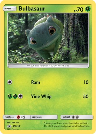 Bulbasaur - SM198 (In-Store Event Promo) card art