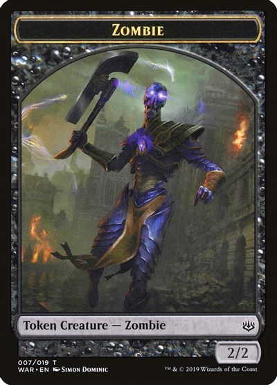 Zombie Token card art