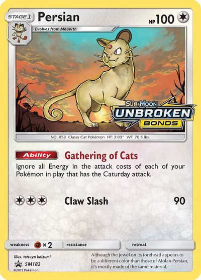 Persian - SM182 (Prerelease) card art
