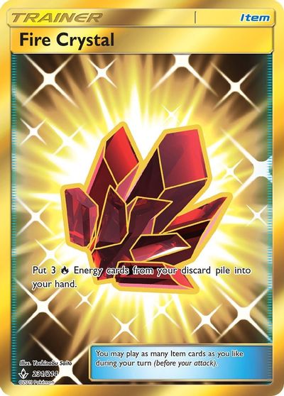 Fire Crystal (Secret) card art