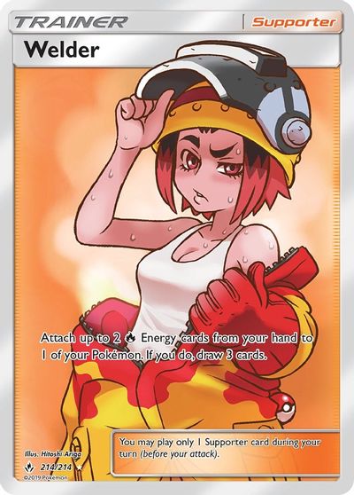 Welder (Full Art) card art