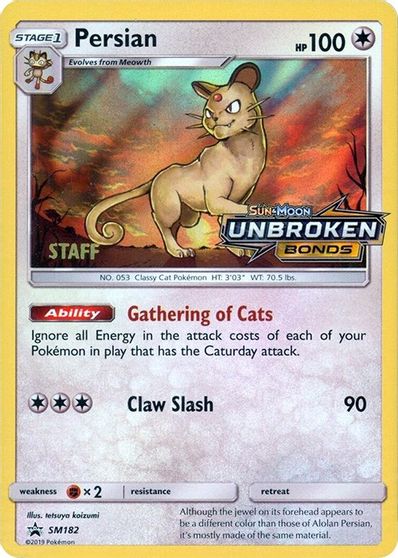Persian - SM182 (Prerelease) [Staff] card art