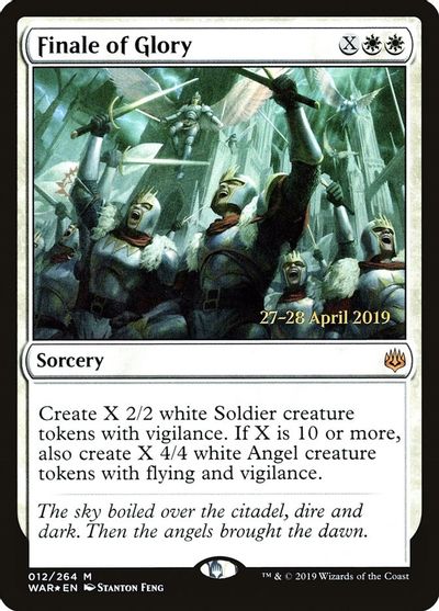 Finale of Glory card art