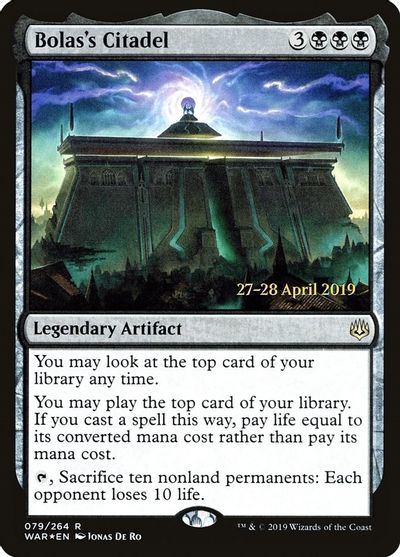 Bolas's Citadel card art