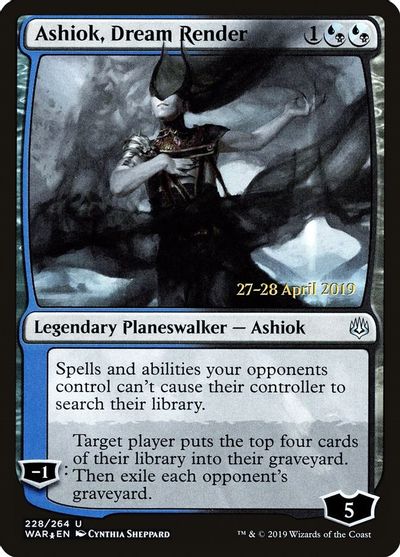 Ashiok, Dream Render card art