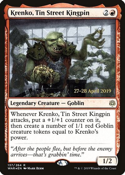 Krenko, Tin Street Kingpin card art