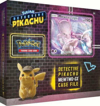 Detective Pikachu: Mewtwo GX Case File card art