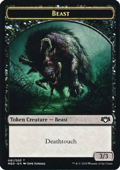 Beast Token card art