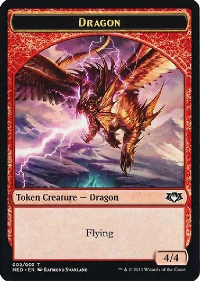 Dragon Token card art