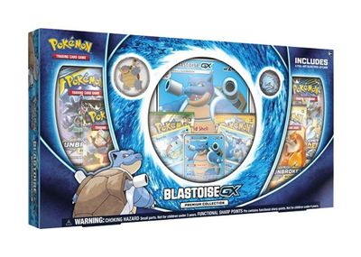 Blastoise GX Premium Collection card art