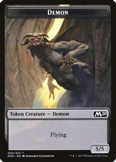 Demon Token card art
