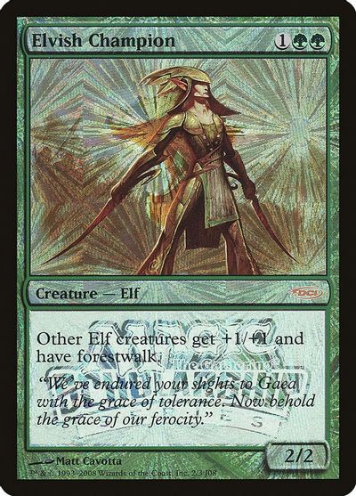 Elvish Champion (Scholarship Series) card art