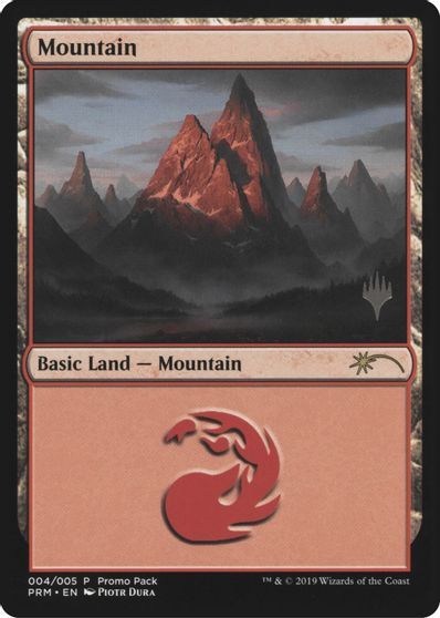Mountain card art