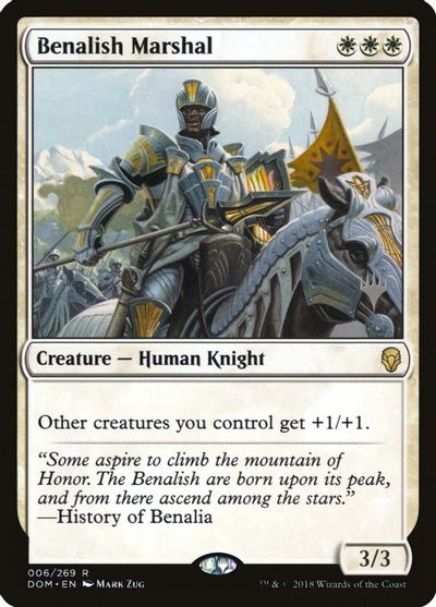 Benalish Marshal card art