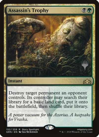 Assassin's Trophy card art