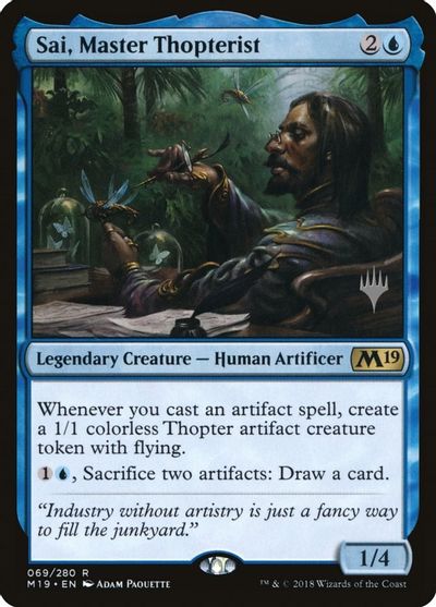 Sai, Master Thopterist card art