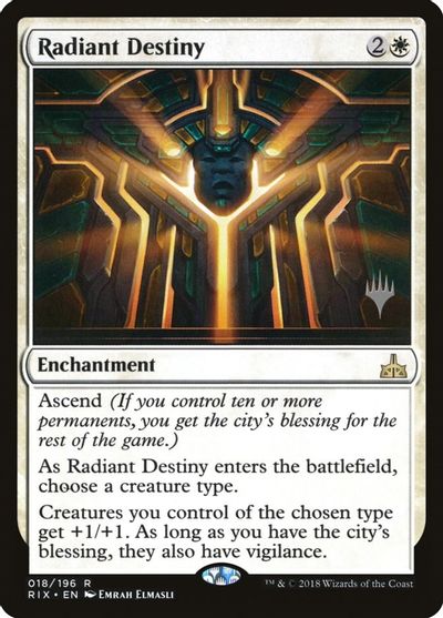 Radiant Destiny card art