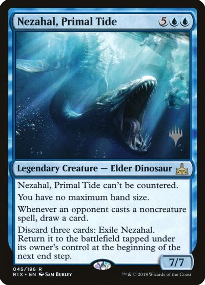 Nezahal, Primal Tide card art