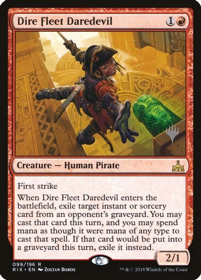 Dire Fleet Daredevil card art