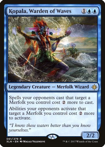 Kopala, Warden of Waves card art