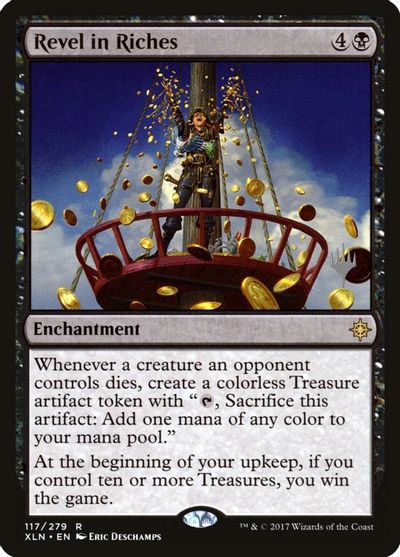 Revel in Riches card art