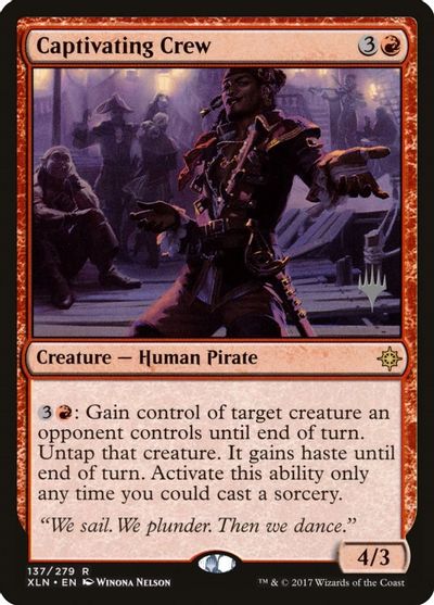 Captivating Crew card art
