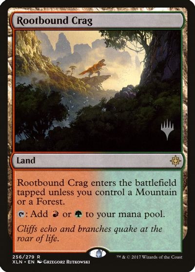 Rootbound Crag card art