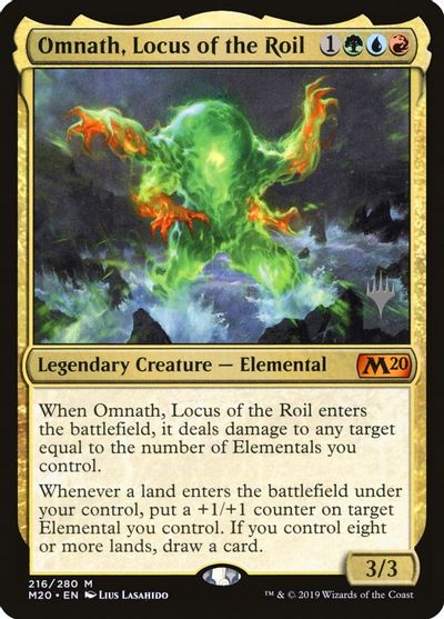 Omnath, Locus of the Roil card art