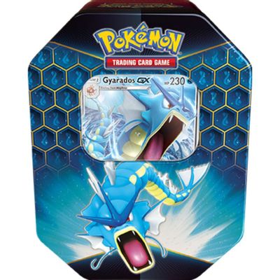 Hidden Fates Tin [Gyarados GX] card art