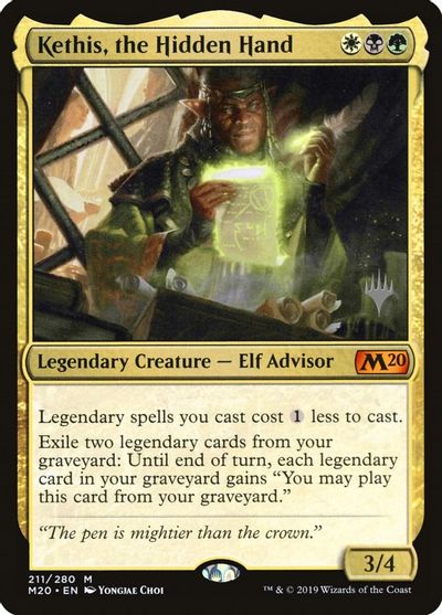 Kethis, the Hidden Hand card art