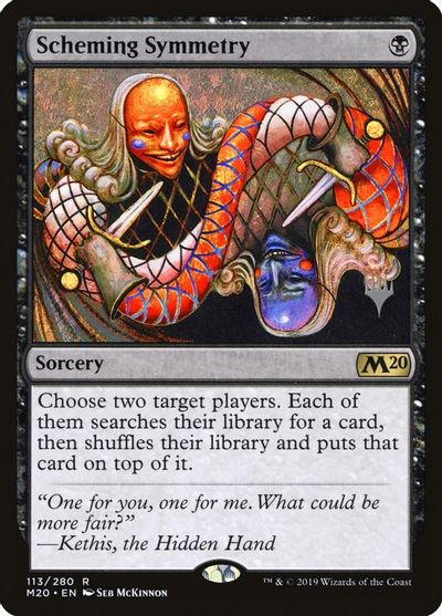 Scheming Symmetry card art