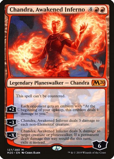 Chandra, Awakened Inferno card art