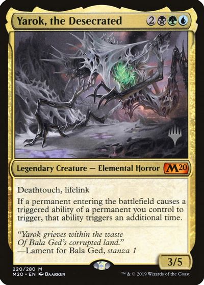Yarok, the Desecrated card art